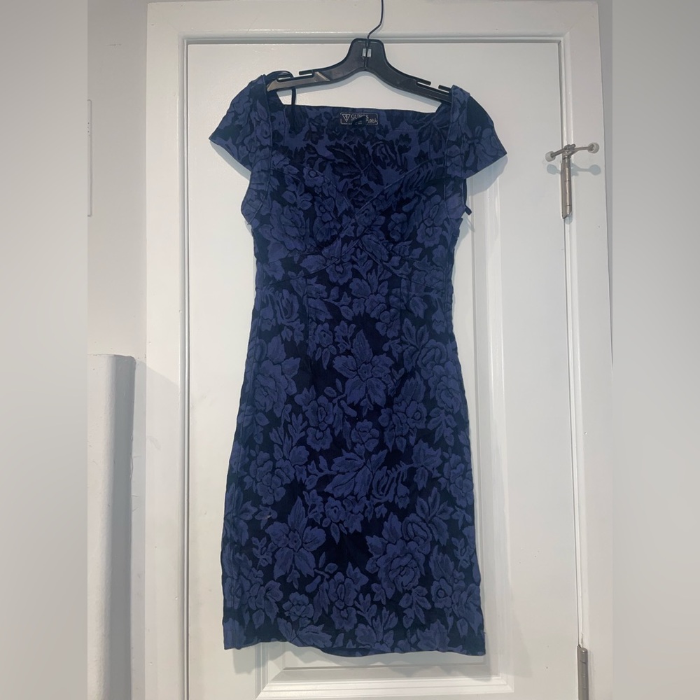 Guess Denim Dress with Back Cutout